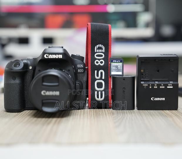 Canon Eos 80d DSLR Camera With 18-55mm Lens 32gb Sd - thumbnail 15