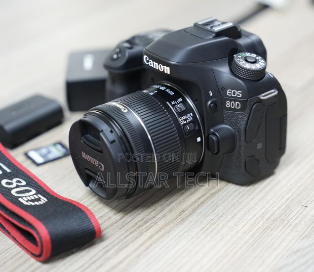 Canon Eos 80d DSLR Camera With 18-55mm Lens 32gb Sd - thumbnail 4