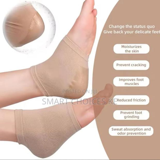 *Anti Cracking Heel Sleeves* Prevents Bruises, Blisters - thumbnail 2