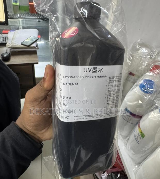 1 Litre Magenta Uv Printer Ink - main view