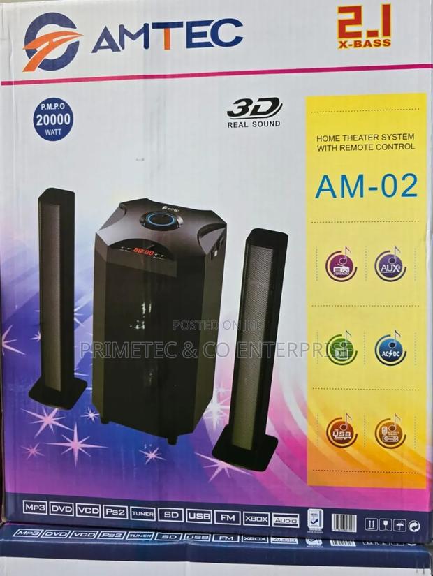 Amtec Am-02 Soundbar Super Bass