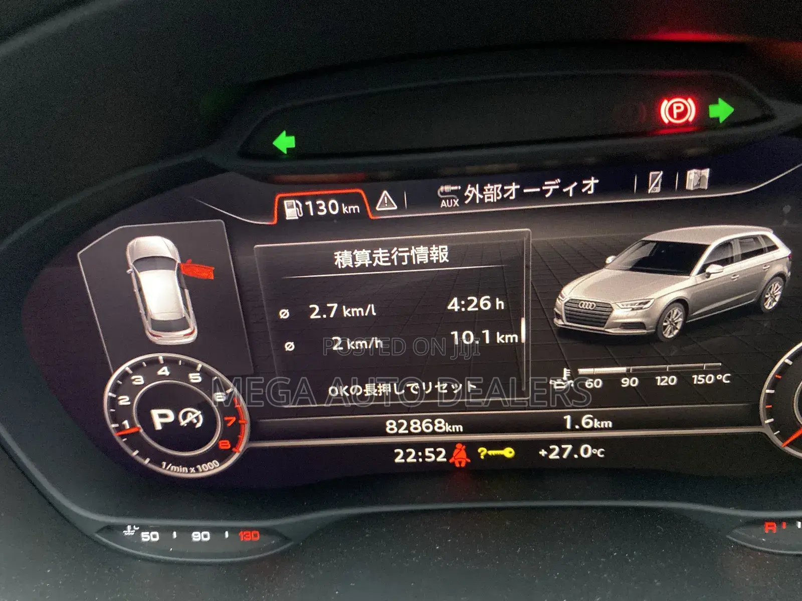 Audi A3 2018 Matt Black