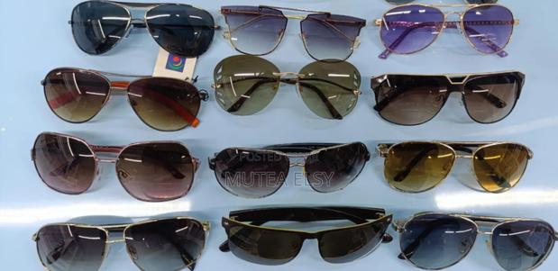 Light Purple,Black Silver Unisex Shades - main view