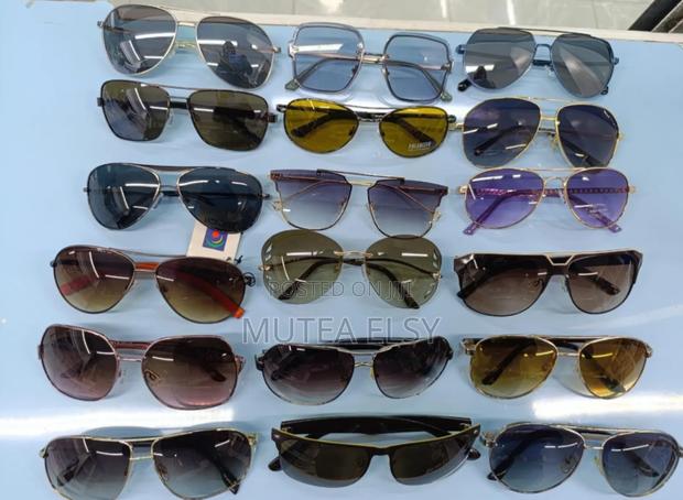 Light Purple,Black Silver Unisex Shades - thumbnail 2