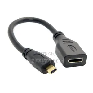 Micro Hdmi Type D Male to Hdmi Type a Female Cable Adapter C