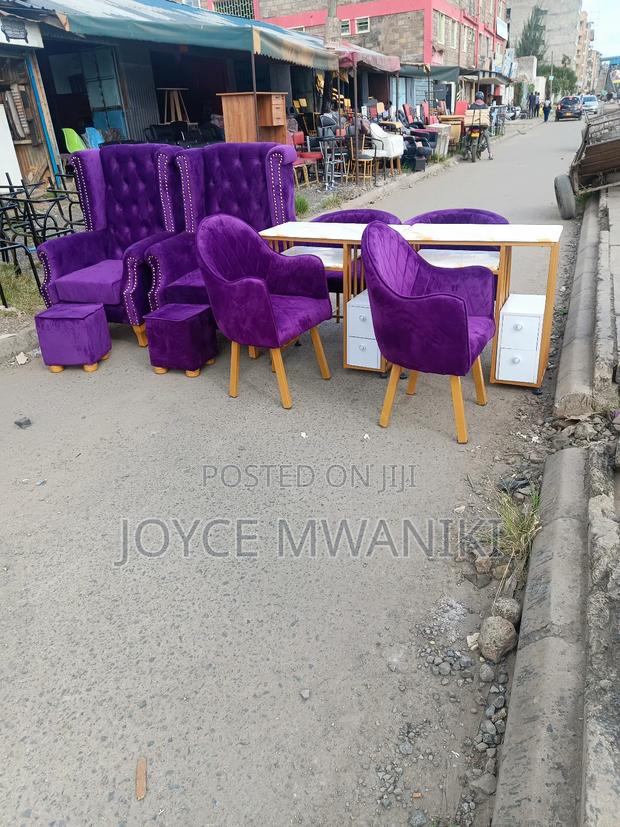 2 Manicure Sets and 2 Pedicure Sets, Purple - main view