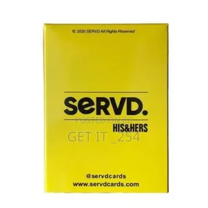 *Servd*
 *His&Hers*
✨Couple Play 
✨Double Deck
✨ Adult Card