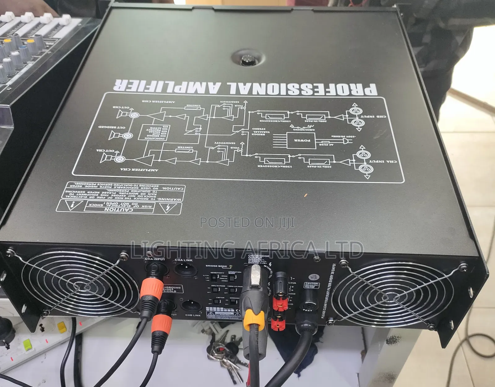 C18 Crest Audio Power Amplifier Proffesional 2 Channels Output