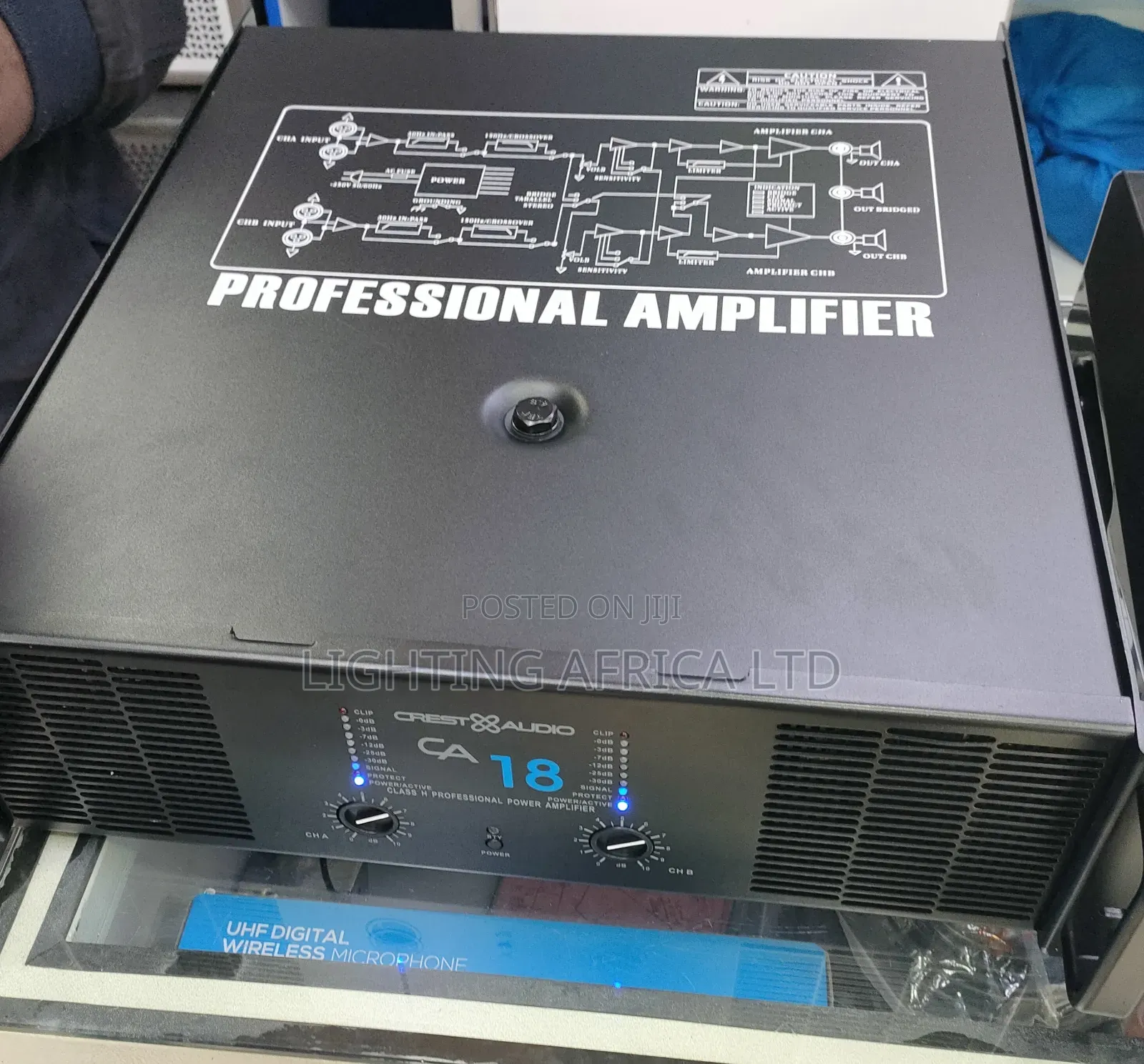 Crest Audio Ca18 Proffesional Power Amplifier 6000w