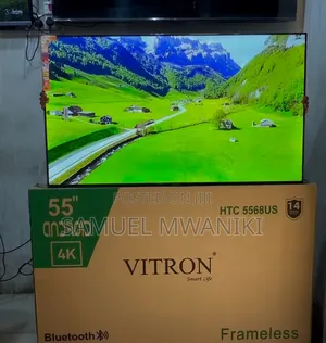 Vitron 55" Uhd Smart Android Tv
Frameless With Bluetooth