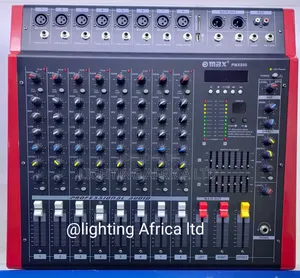 Professional 8 Channels Max Powered Mixer Usb/Bt