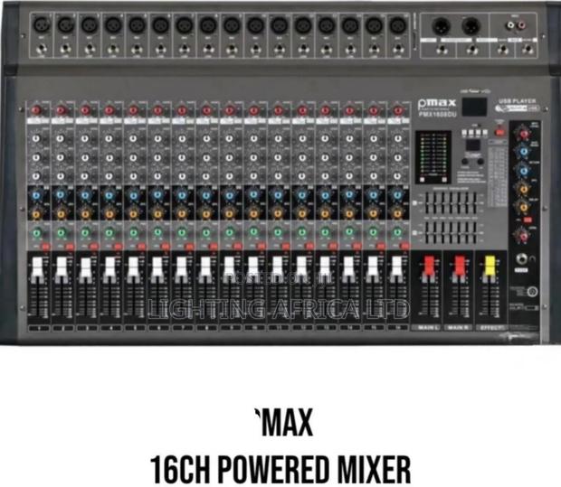 16 Channels Max Powered Mixer Usb/ Bluetooth - main view