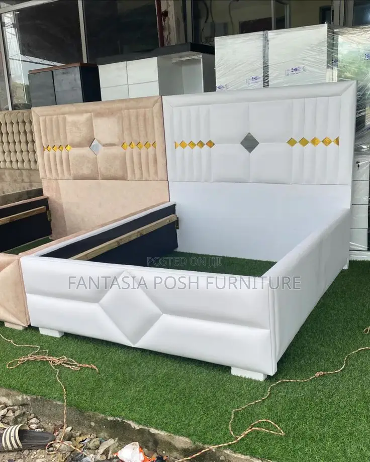 5 by 6 Chester Crystal Line Bed - Pay on Delivery