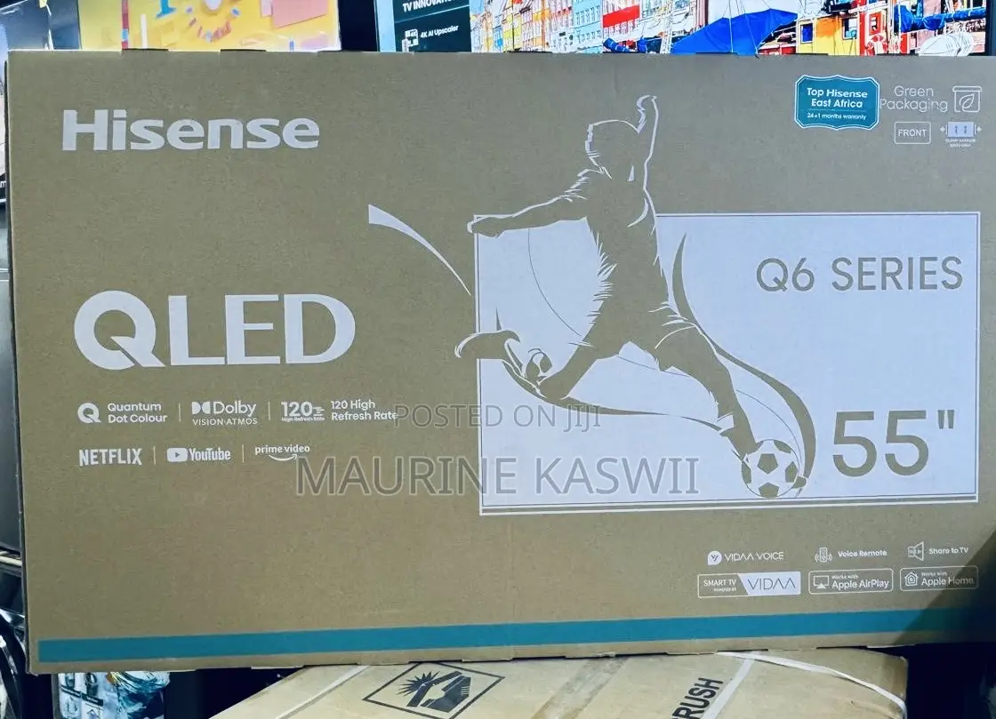 Hisense Qled 55” Inch 55 Q 6 Series