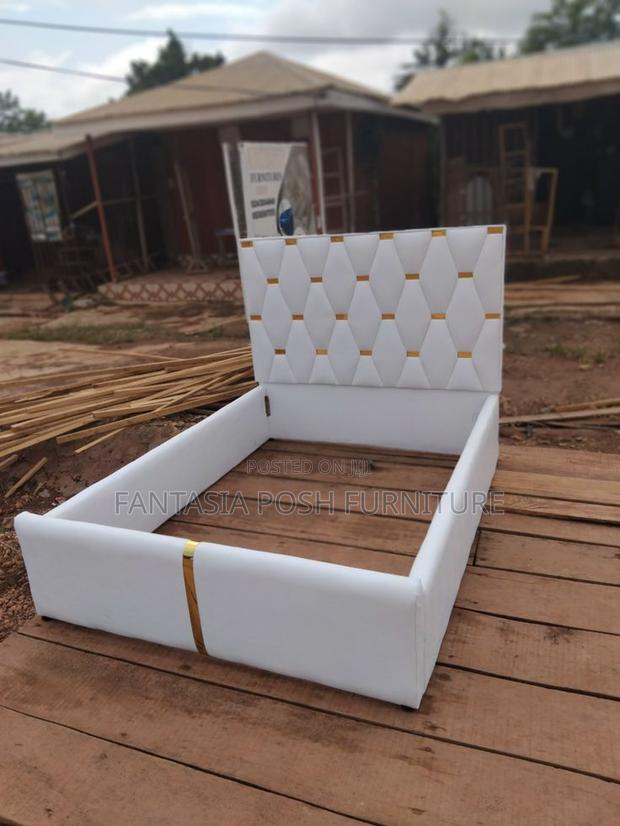 5 by 6 Luxe Ivory Panel Bed - Available Now