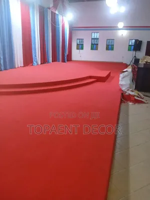 Altar Red Carpet Supply and Fit 4mm Delta Wall to Wallcarpet