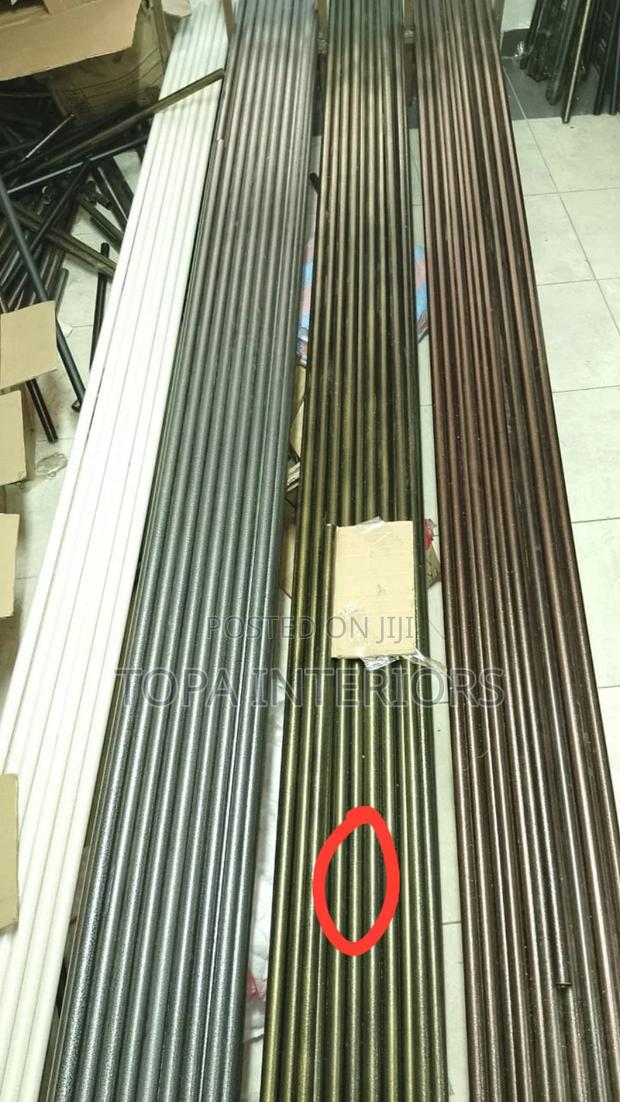 Locally Made Strong Non Rusting Curtain Rod Pipes 6m Long