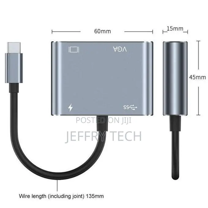 Usb 3.0 Hub Adapter Dock for Hp Dell XPS Surface Lenovo Thin