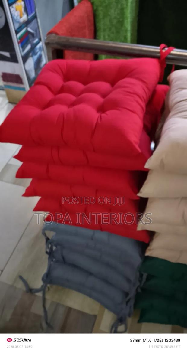 Assorted Colours Chair Pads for Comfort