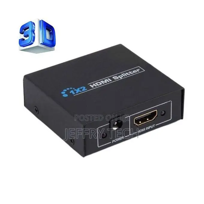 V1.4 1x2 Mini Hdmi Amplifier Splitter, Support 3d Full Hd