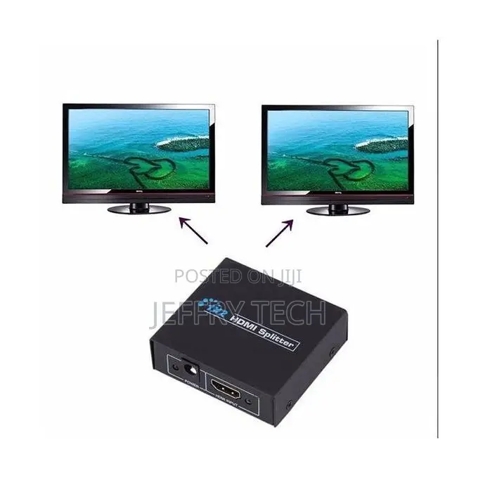 V1.4 1x2 Mini Hdmi Amplifier Splitter, Support 3d Full Hd