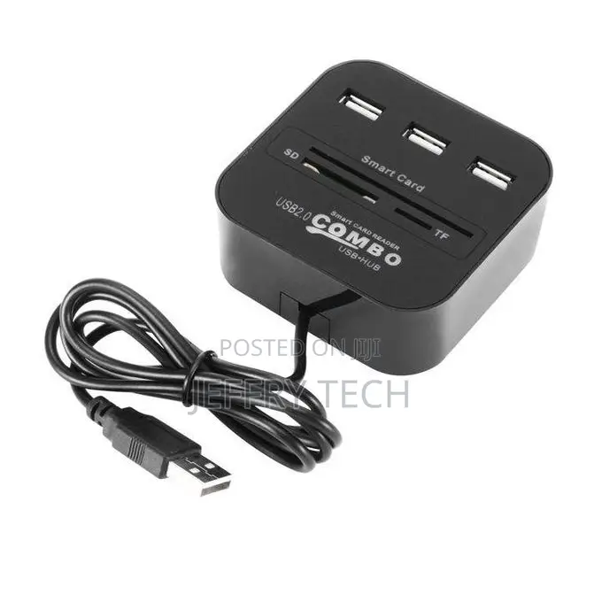Art Card Reader for Bank Card Ic/Id Emv Sd Tf 3usb Hub In