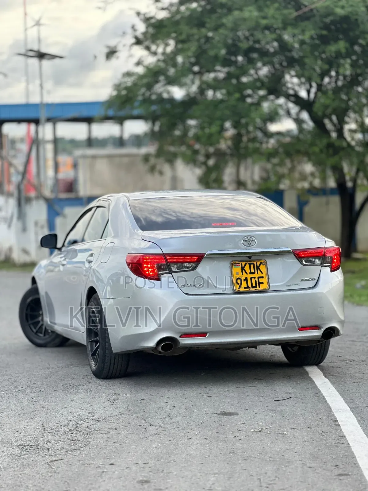 Toyota Mark X 2016 Silver