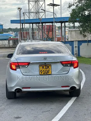 Toyota Mark X 2016 Silver