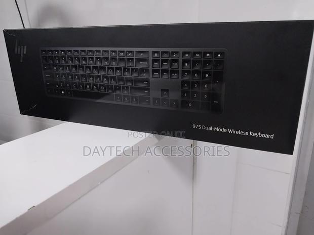 Hp Wireless Keyboard 975 Programmable - Receiver + Bluetooth