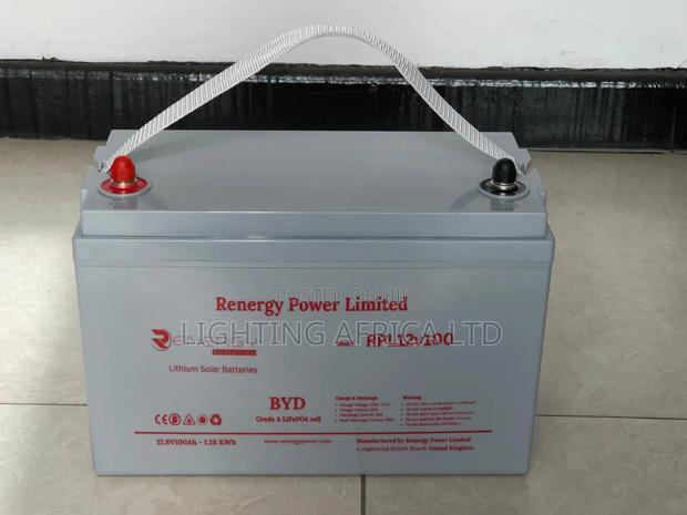 Renergy 12.8v 100ah (12.8kwh) Lithium Battery