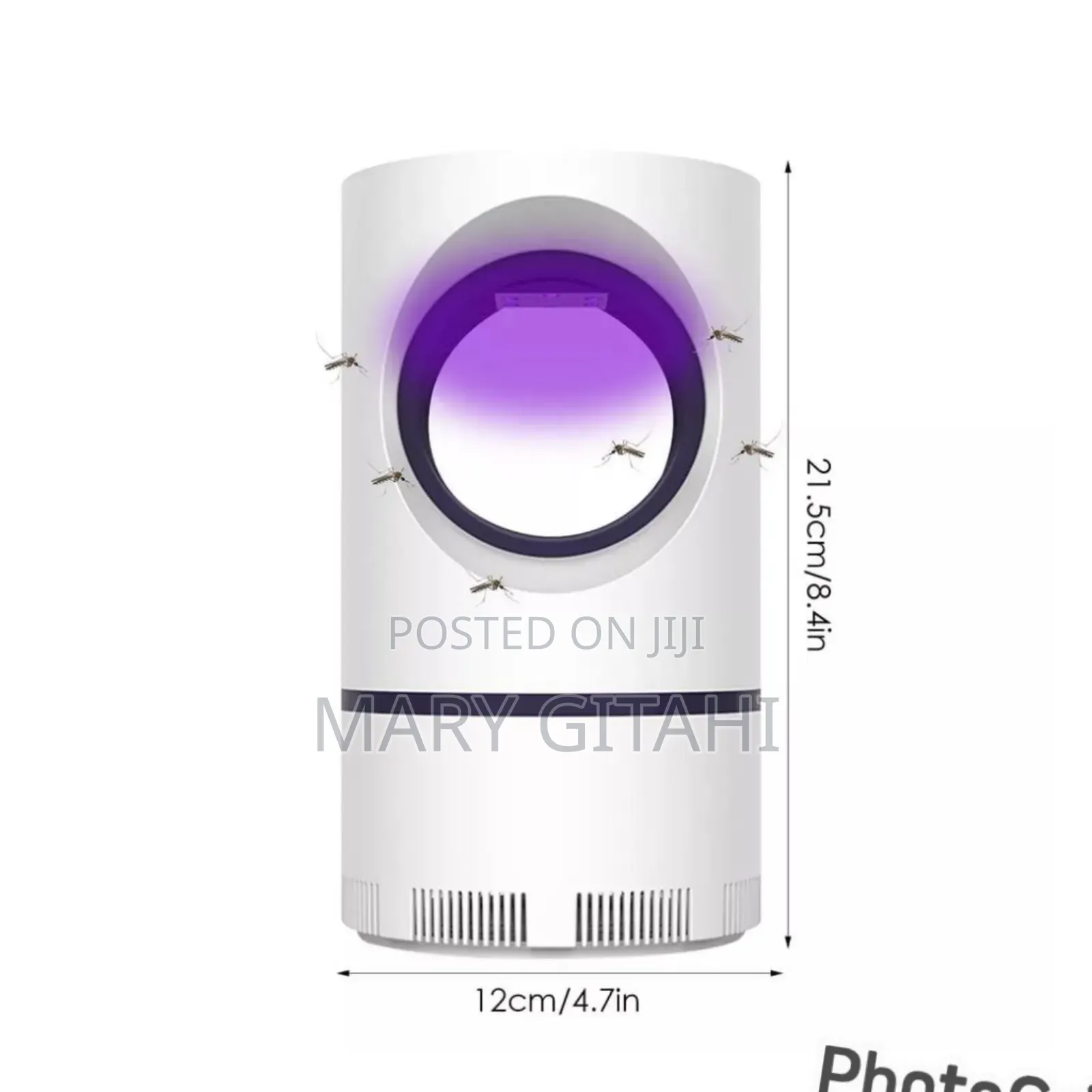 White Silent Mosquito Killer/Repellent Lamp*