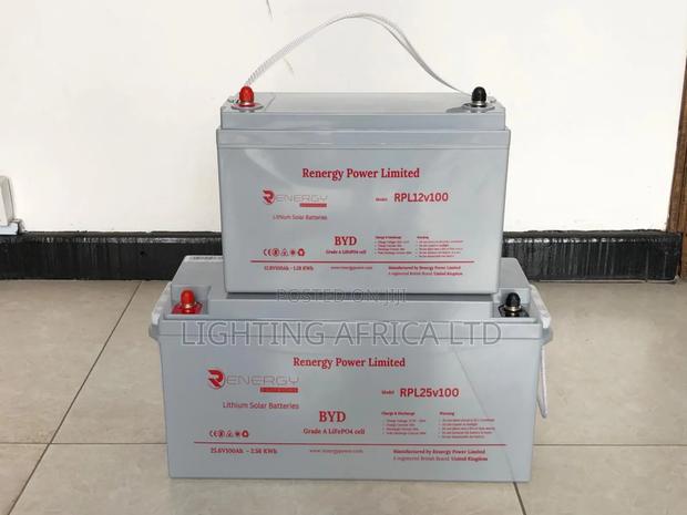 12v Renergy Lithium Battery 100ah