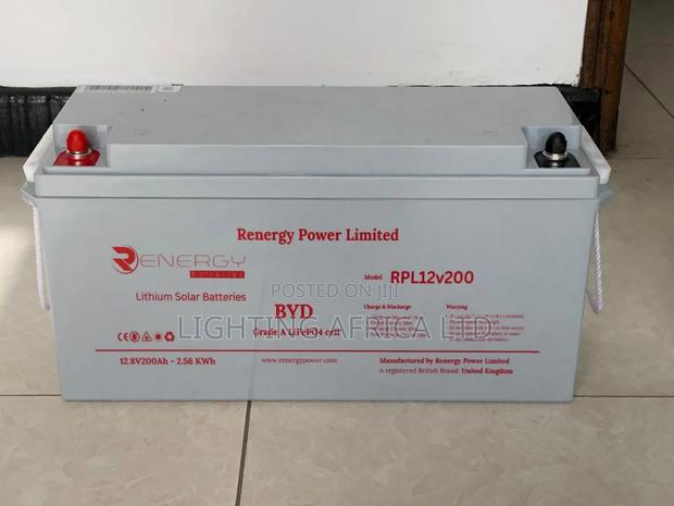 New Renergy 200ah /12.8v Solar Lithium Battery