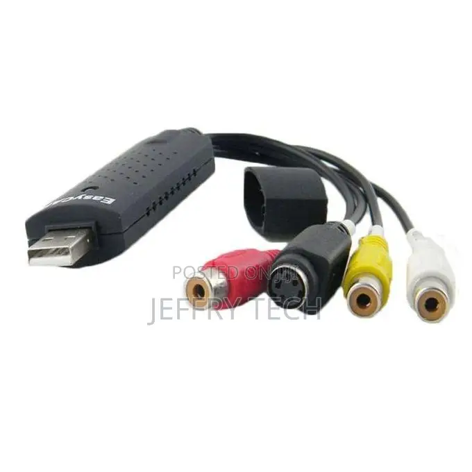 Portable Usb 2.0 Video + Audio Rca Female to Female Connecto