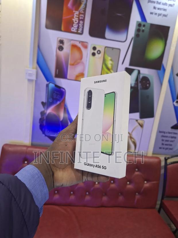 New Samsung Galaxy A56 128 GB Black - main view