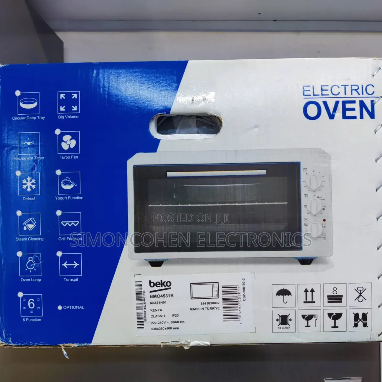 Beko 45l Electric Oven
