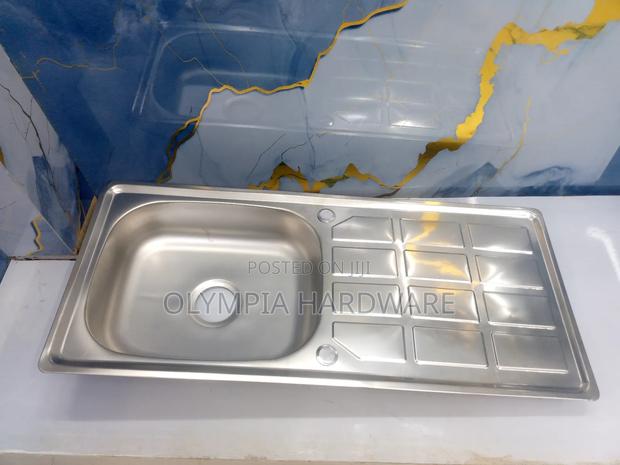 Kitchen Sink Single Bowl Single Drain - main view