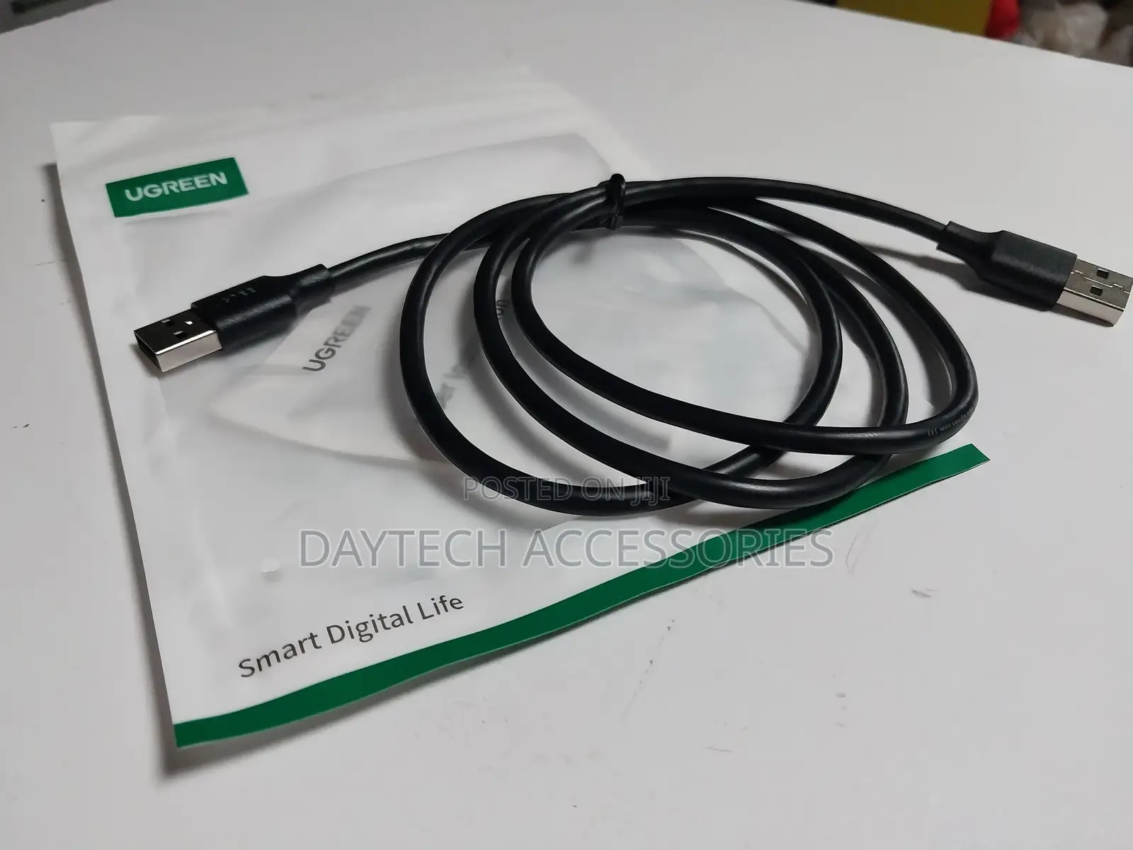Ugreen Usb-a Male to Usb-a Male Cable – 1 Meter (Ug- 10309)