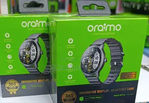 Oraimo Watch 5r Pro 1.43" Amoled 2.5d Flo Ip68 Smart Watch