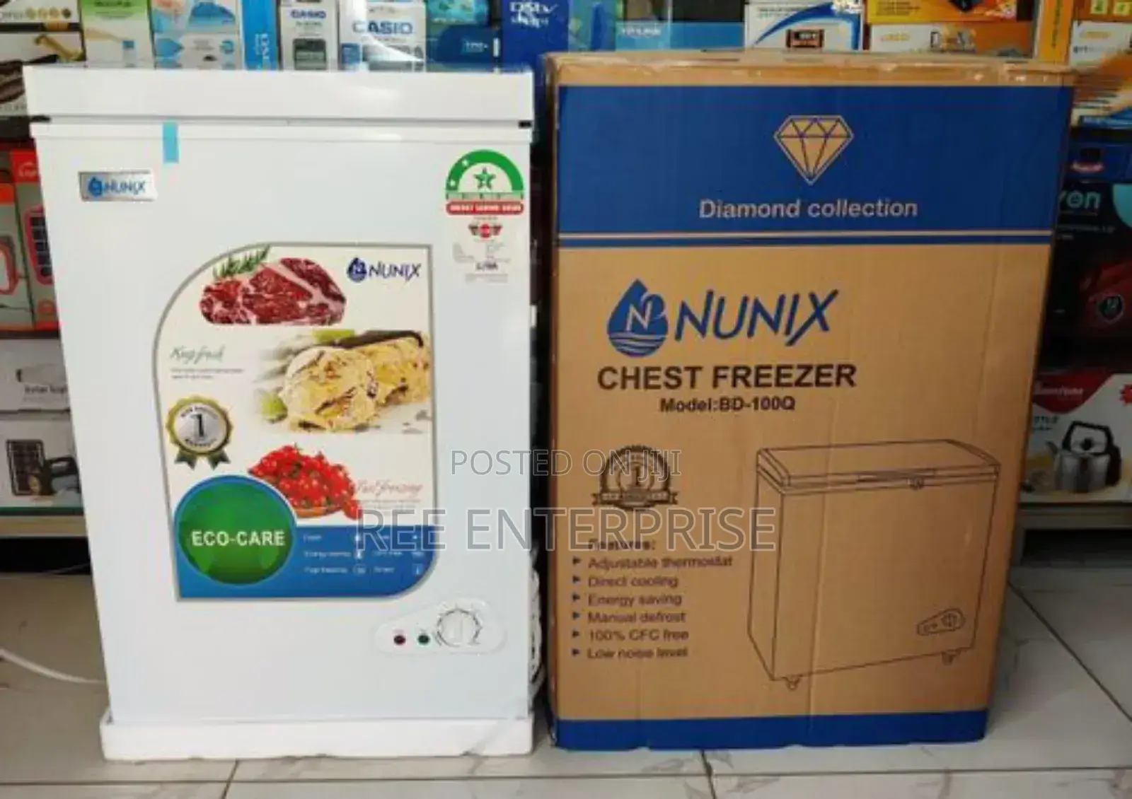 Brand New Nunix 100 Litres Deep Freezer