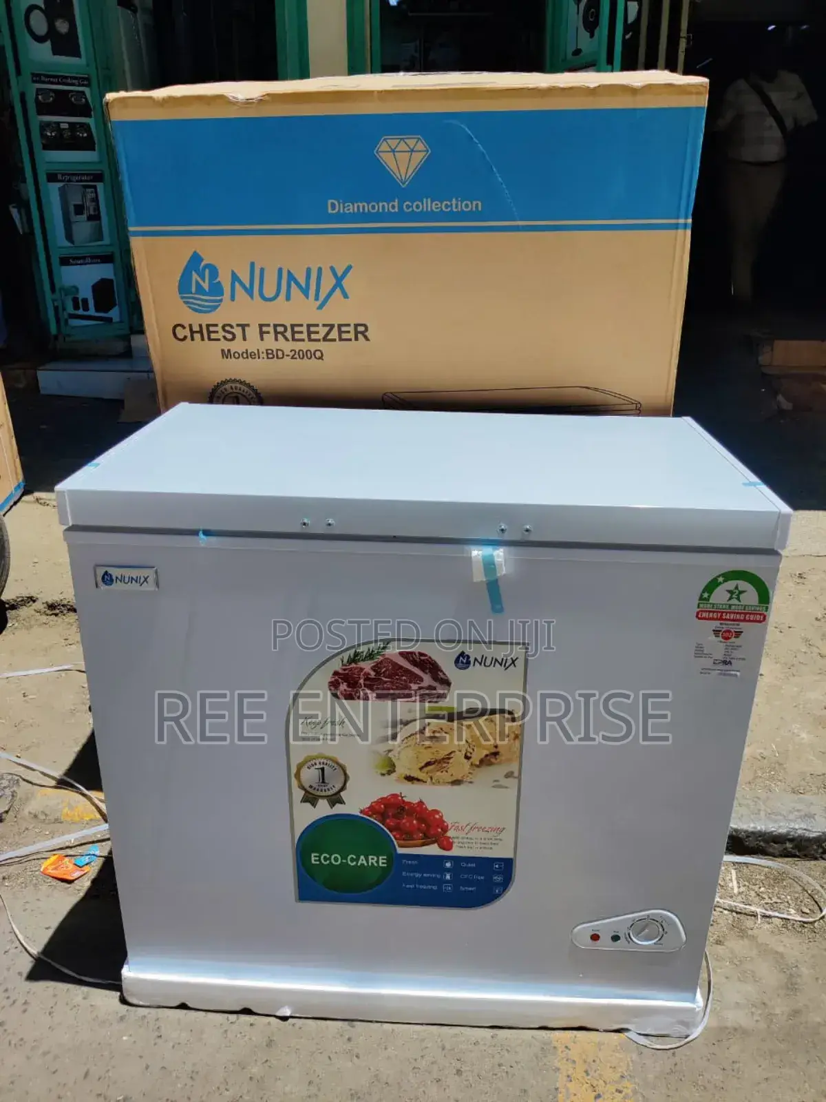 Nunix 200 Litres Deep Chest Freezer
