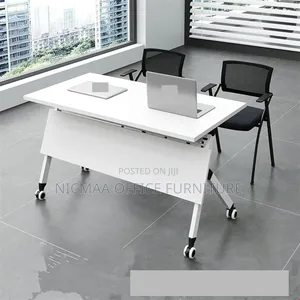 Sleek Mobile Foldable Meeting Table