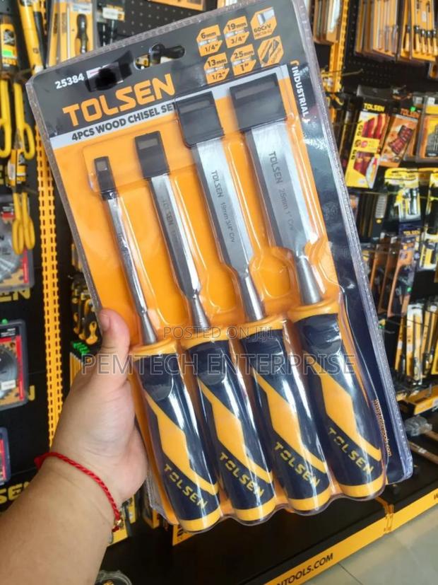 4pcs Tolsen Wood Chisel Set - thumbnail 3