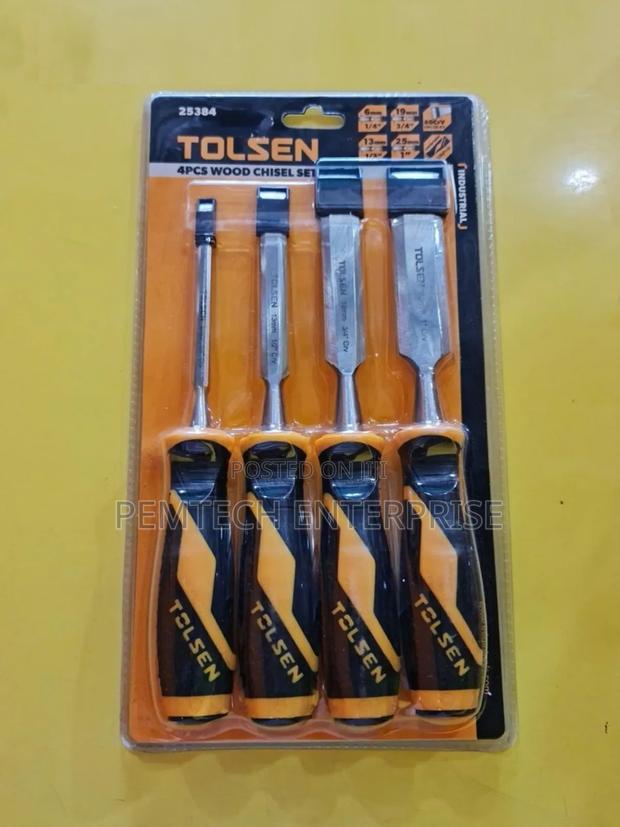4pcs Tolsen Wood Chisel Set - main view