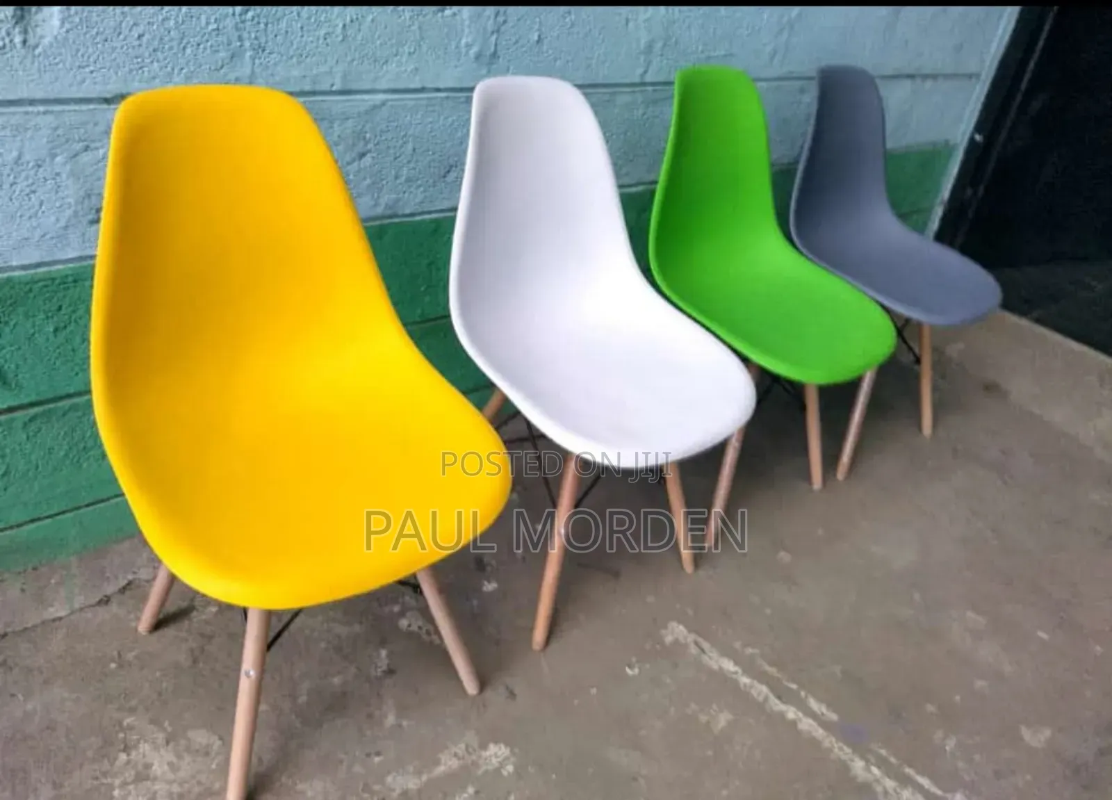 Plastic Eames Dining Chairs