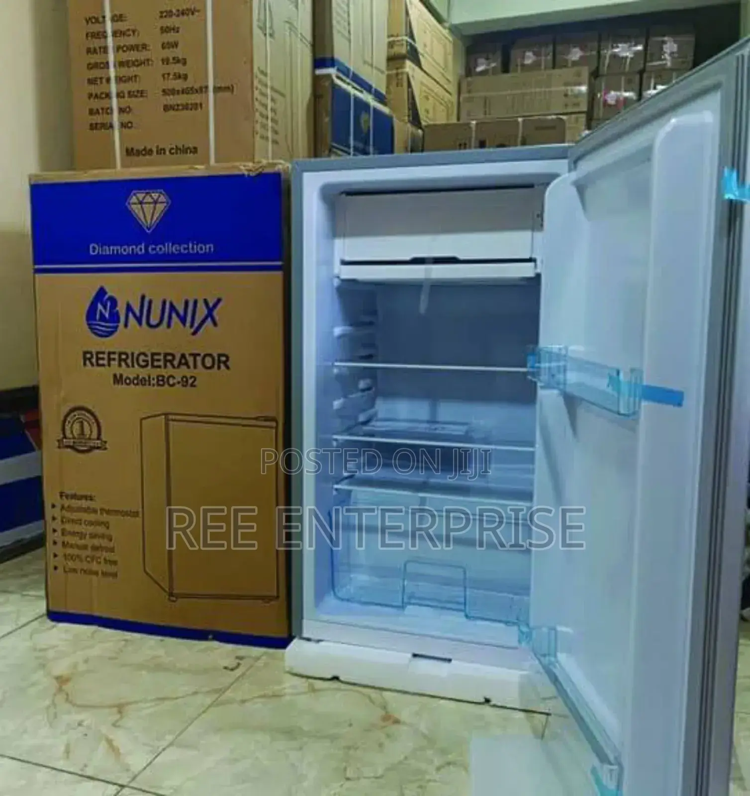 Nunix 92 Litres Large Capacity Single Door Refrigerator
