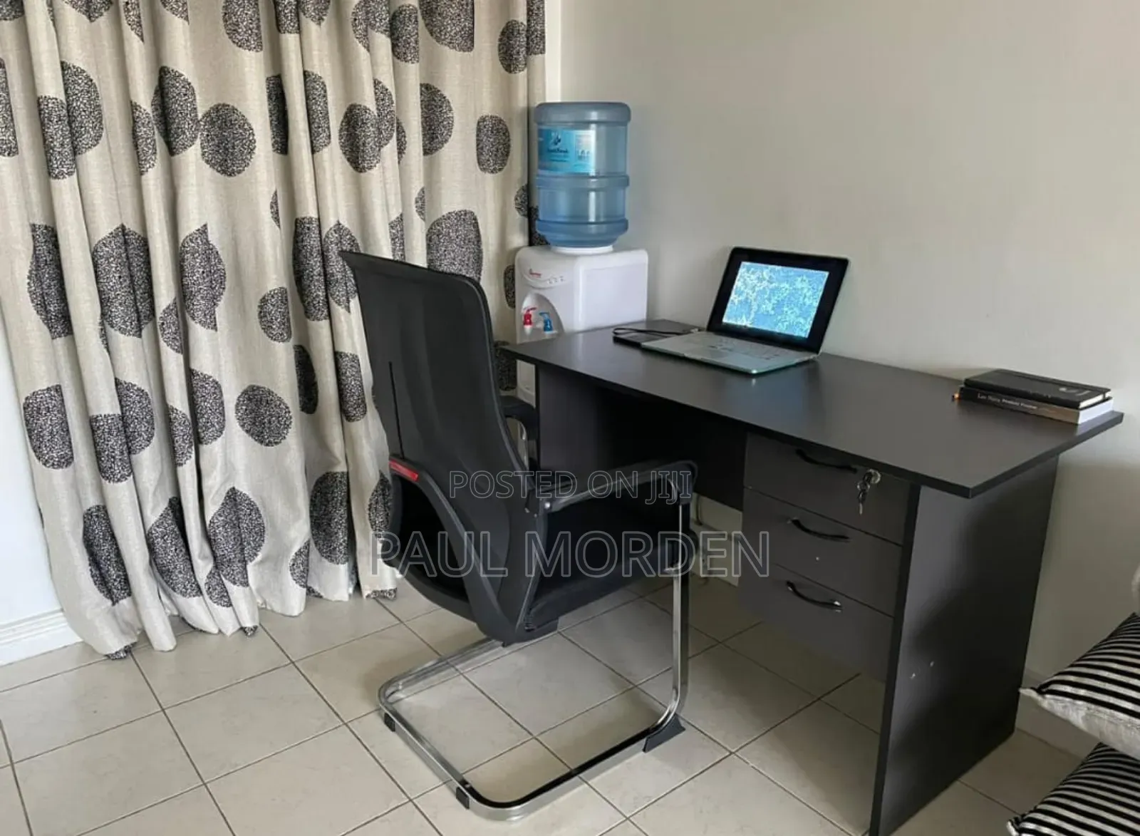 Office Study Table 120cm With Office Chair