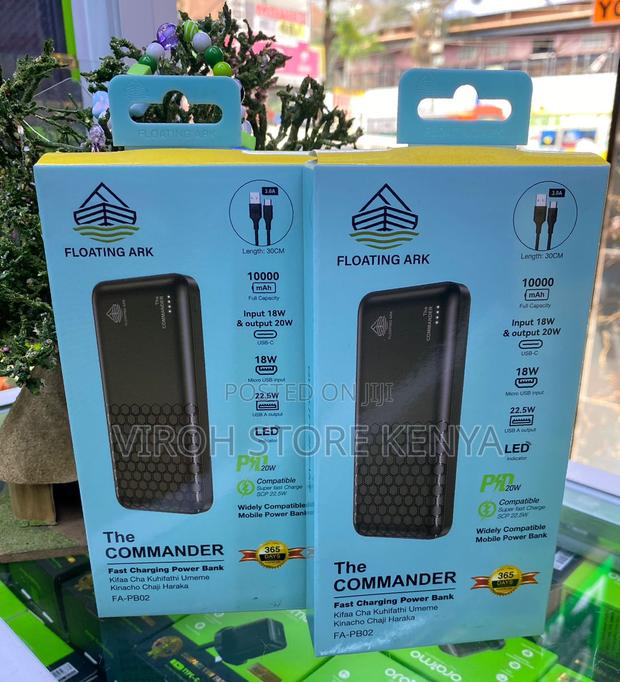 Commander 10000 Mah Fast Charging Powerbank - main view