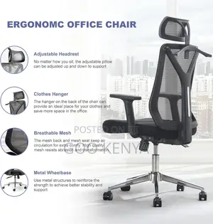 Office Chair ; Ergonomic Mesh Office Chair