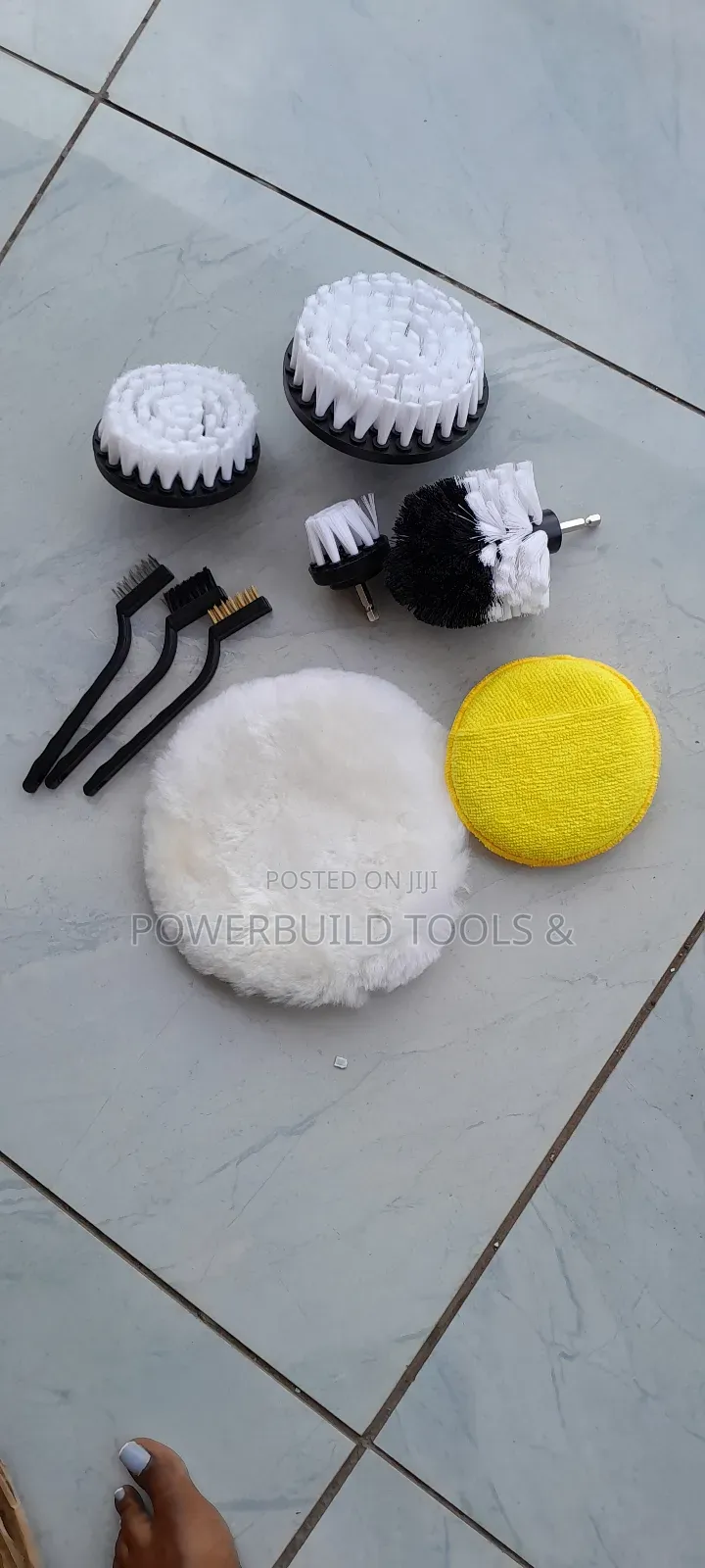 9pcs Auto Detailing Kit for Carwash Cleaning